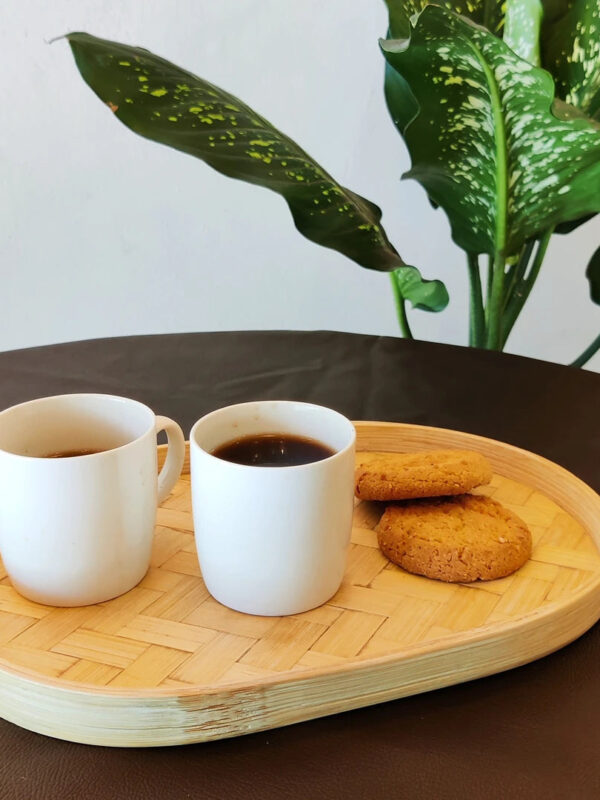 Bamboo Oval Serving Tray