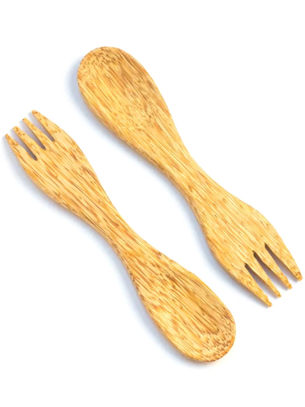 Coconut Wood Spork – Pack of 2