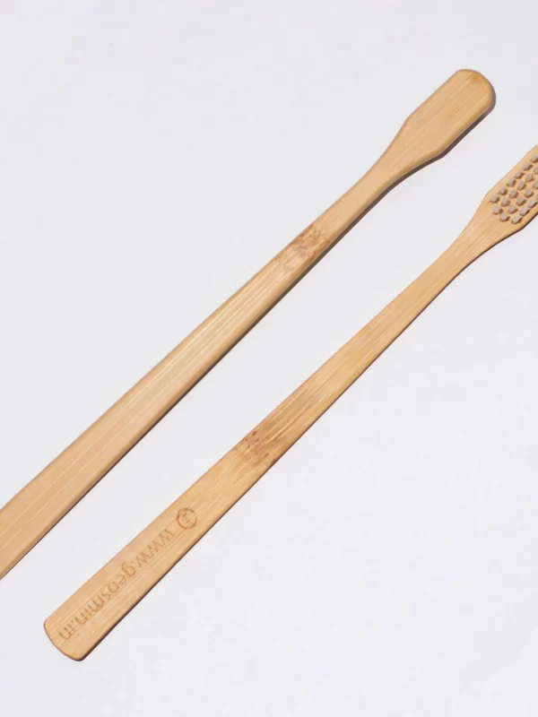 Bamboo Toothbrush Premium (Bio-Based Bristles)- Pack of 2