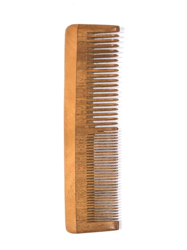 Neem Wood Comb – Fine and Wide teeth