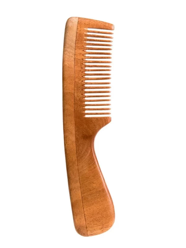 Neem Wood Comb – Fine Tooth